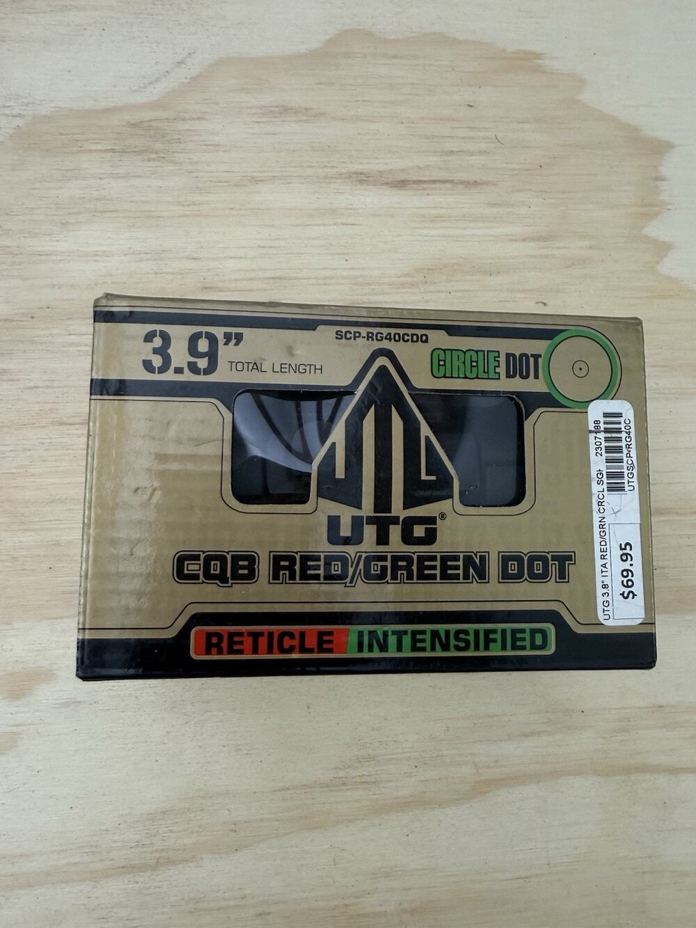 UTG 3.8" ITA Red / Green Circle Dot Sight w/Integral QD Mount Scope WARRANTY